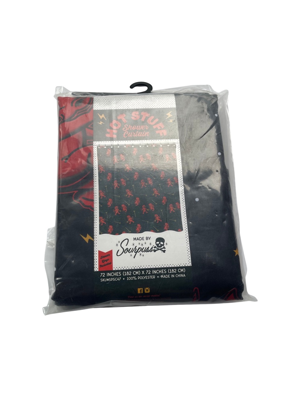 *NEW* Hot Stuff Shower Curtain